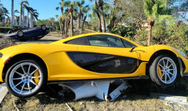 $2.3-Million McLaren Washed Away In Flood, Found Resting Atop Toilet