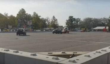 Game Of Real-Life Rocket League Ends With Crash Right At Kickoff