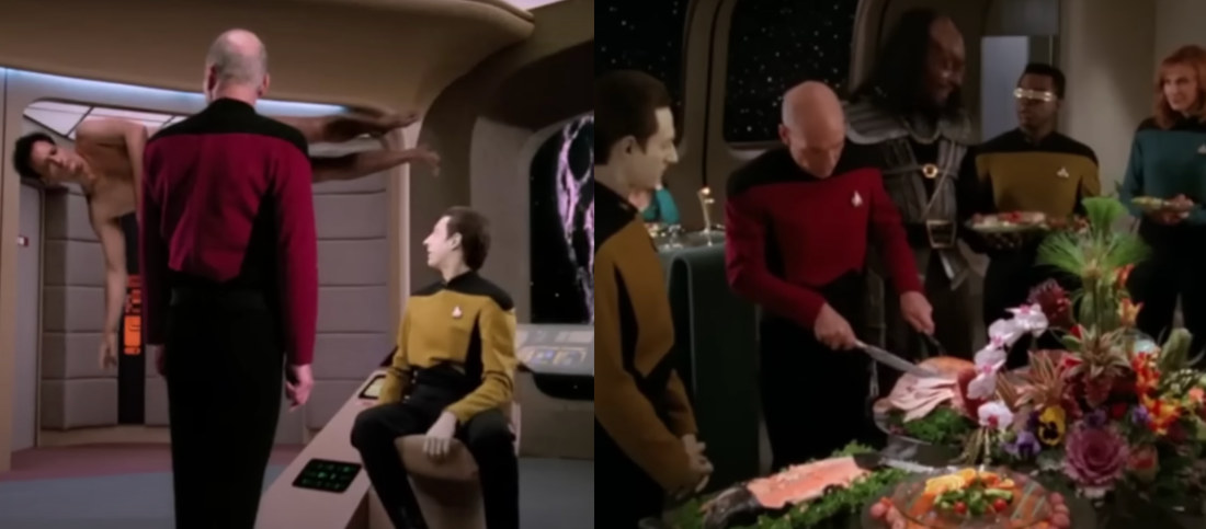3 Seconds From Every Star Trek: The Next Generation Episode