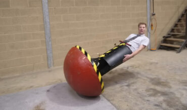 Colin Furze Turns Himself Into A Life-Size Weeble