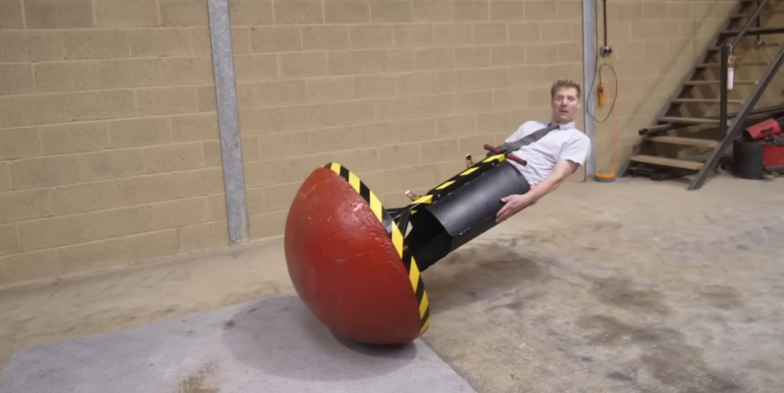 Colin Furze Turns Himself Into A Life-Size Weeble