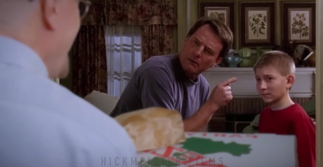 Walter White Delivers Pizza To Himself In Malcolm In The Middle Mashup