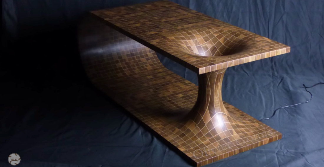 Building A Wormhole Coffee Table