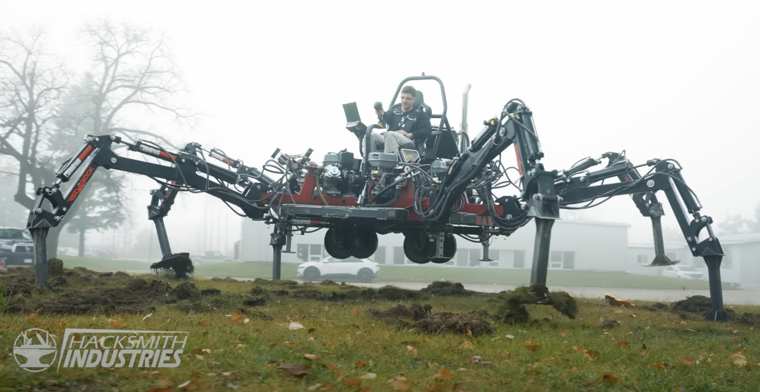 Building A Giant Walking Spider Mecha