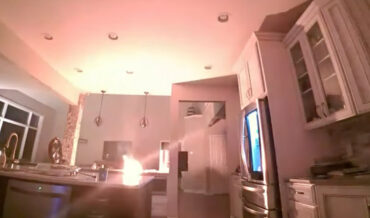 Home Security Cam Captures Video Of Charging iPhone Bursting Into Flames