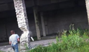 Kid Brings Down Building After Destroying Pillar In Risky Demolition