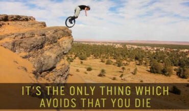 60-Second Documentary About An Extreme Mountain Unicyclist