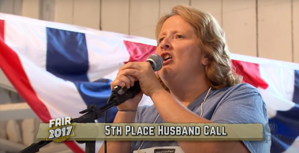 The Iowa State Fair's Husband Calling Contest