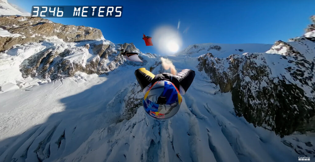 Trio Of Wingsuiters Fly In Formation To Set Record For Longest Proximity Flight