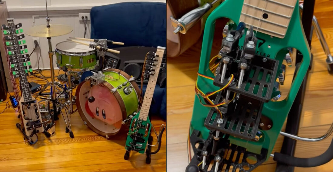 Robot Band Peforms Nirvana’s ‘Smells Like Teen Spirit’