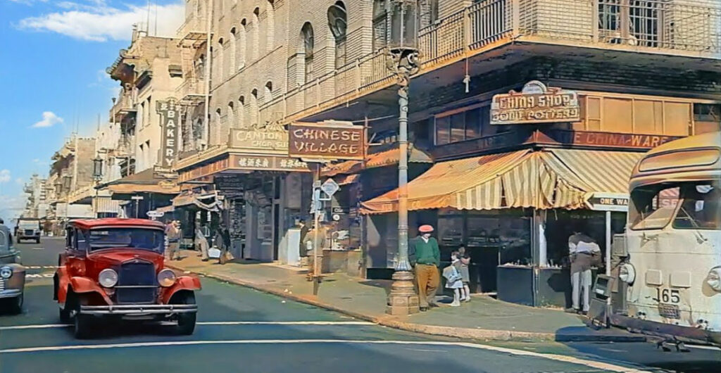 Video Of 1940's San Francisco, Remastered With Color, 60FPS