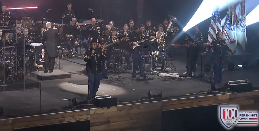 U.S. Army Band Performs Medley Of Foo Fighters Songs