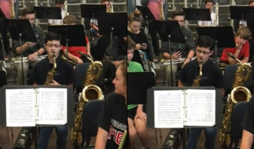 8th Grader Crushes Flight Of The Bumblebee On Saxophone
