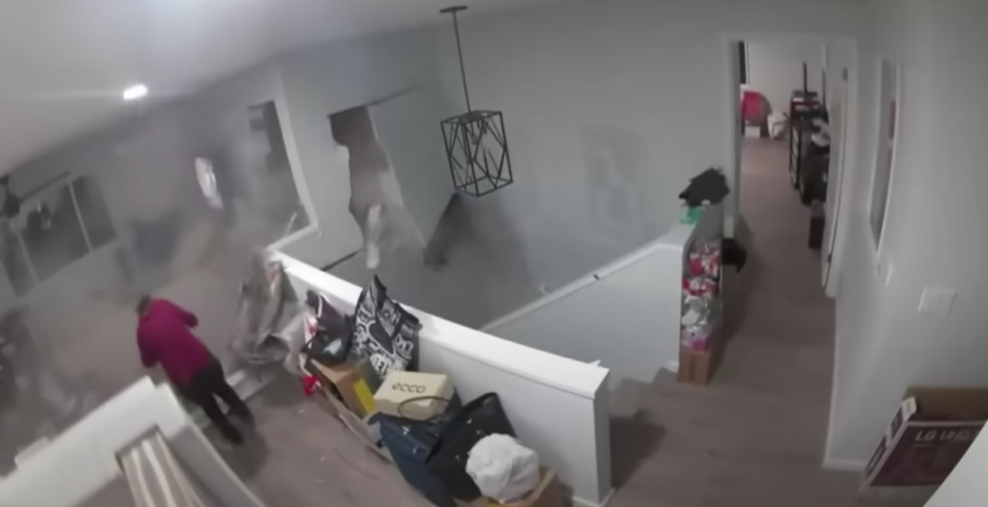 Giant Boulder Rolls Through Living Room, Almost Hits Homeowner