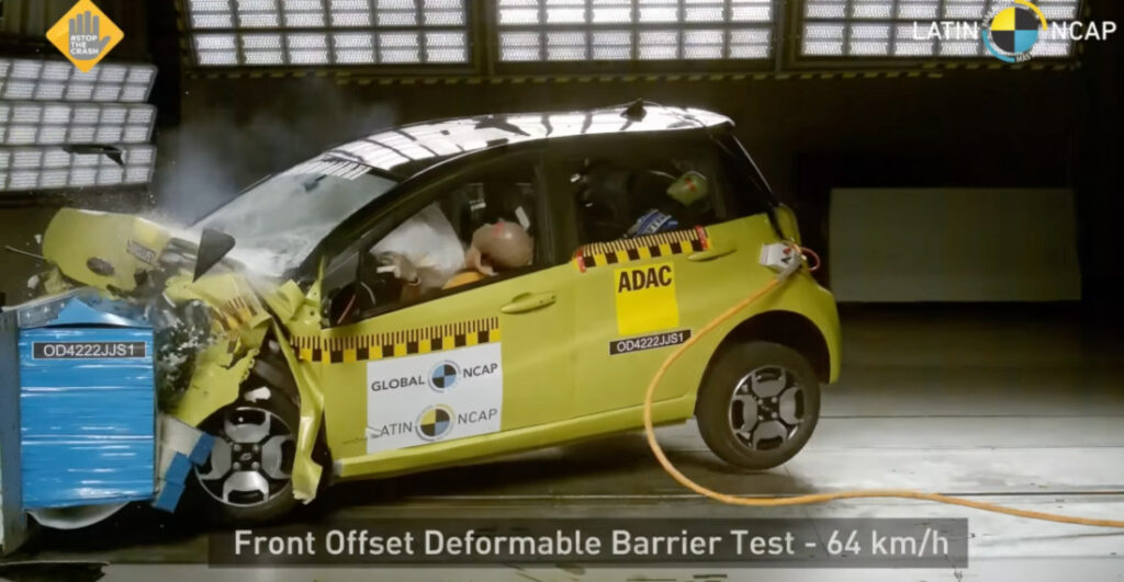 Crash Test Footage Of 'One Of The Most Unsafe Cars Ever Produced'