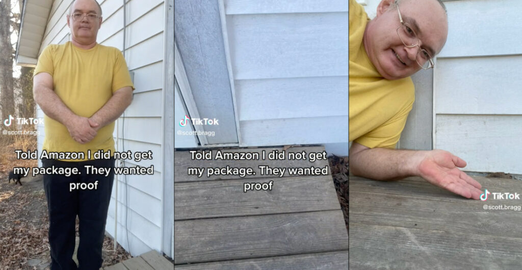 Man Provides Proof He Never Received His Amazon Package