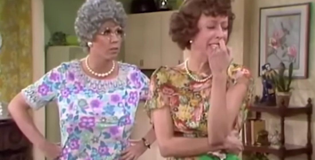 Compilation Of Actors Breaking Character On The Carol Burnett Show