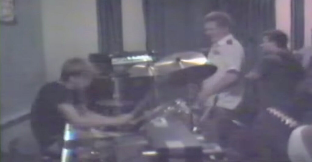 16-Year Old Dave Grohl Performs With His Band Mission Impossible In 1985
