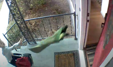 Boy Thwarts Brother’s Attempt To Lock Him Out With Ninja Jacket Throw