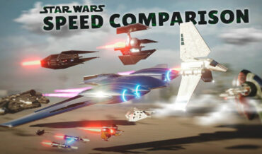 Star Wars Spaceship Speed Comparison