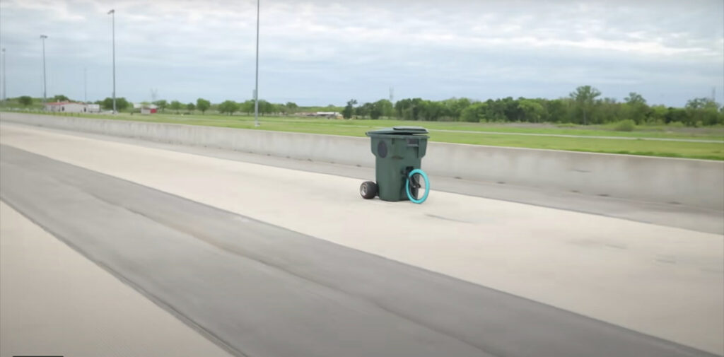 The World's Fastest Garbage Can Hits 63MPH