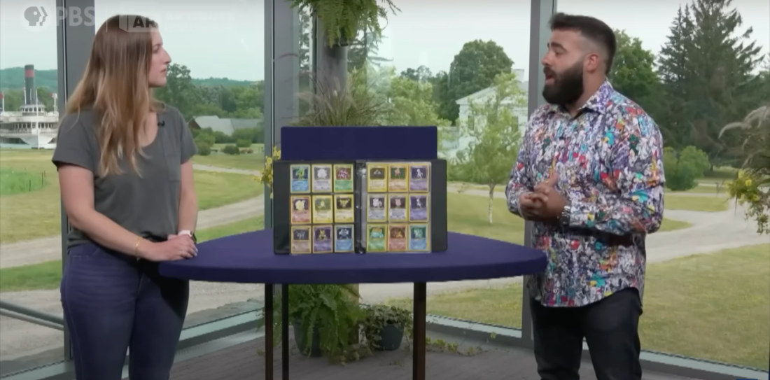 Lady Brings Collection Of Original Pokemon Cards To Antiques Roadshow