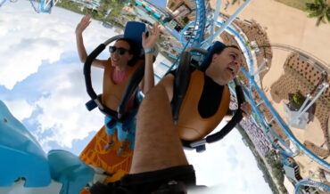 A Ride On Pipeline, The World’s First Launched Standing Coaster