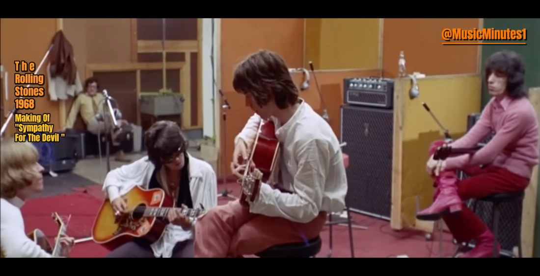 1968 Footage Of The Rolling Stones Recording ‘Sympathy For The Devil’
