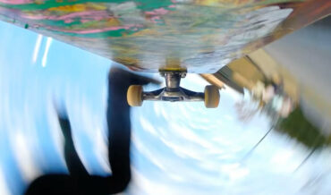Video From Underneath Skateboard While Doing Tricks