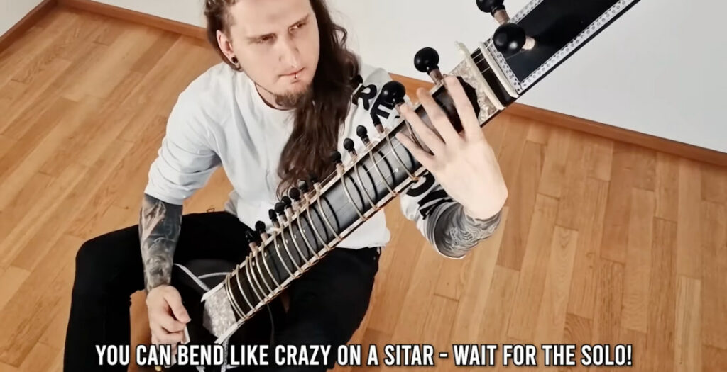 Playing Heavy Metal On An Indian Sitar