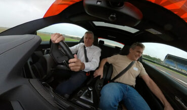 Racing Driver Takes Man For Spin Around UK’s Fastest Track