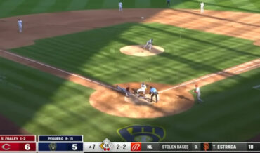 Baseball Player Steals Second, Third, AND Home In Two Pitches