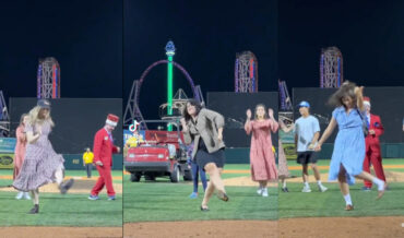 Minor League Baseball Host Elaine Dance Contest For Seinfeld Night
