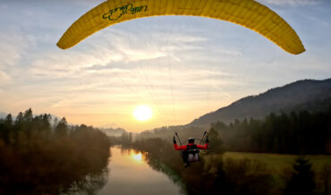 An Absolutely Magical Paraglider Flight Over Slovenia