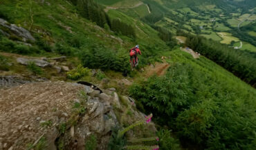 Drone Follow Down The World’s Hardest Downhill Mountain Bike Track