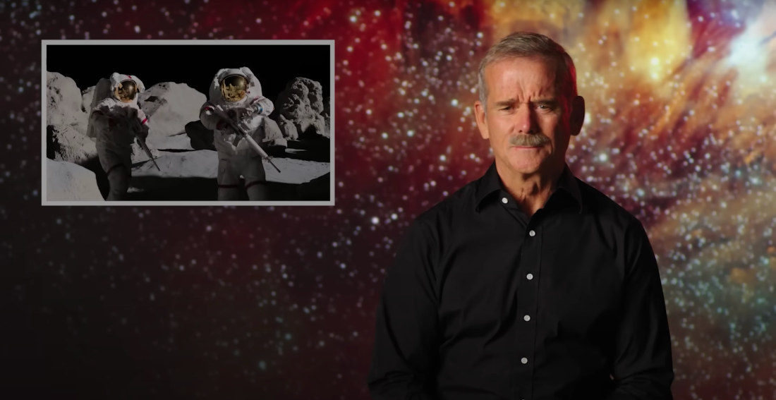 Astronaut Rates And Reviews Space Movie Scenes Based On Realism