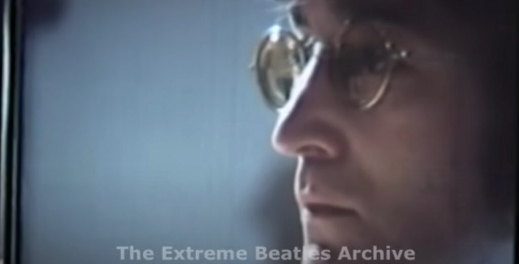 John Lennon Hears 'Imagine' Played Back For The First Time