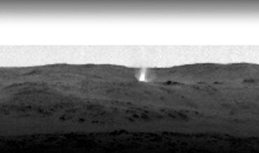 Video Of Mile-High Martian Dust Devil Captured By Perseverance Rover