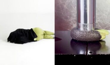Woman Performs Interpretive Dances To Hydraulic Press Crushing 100 Different Objects