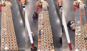 Timelapse Of 3,000 Pumpkin Pies Flying Off The Shelf At Costco