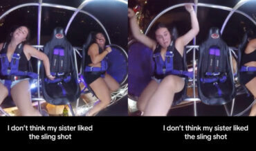 Girl Passes Out 12 Times On Slingshot Ride, Always Wakes Up In Pure Panic
