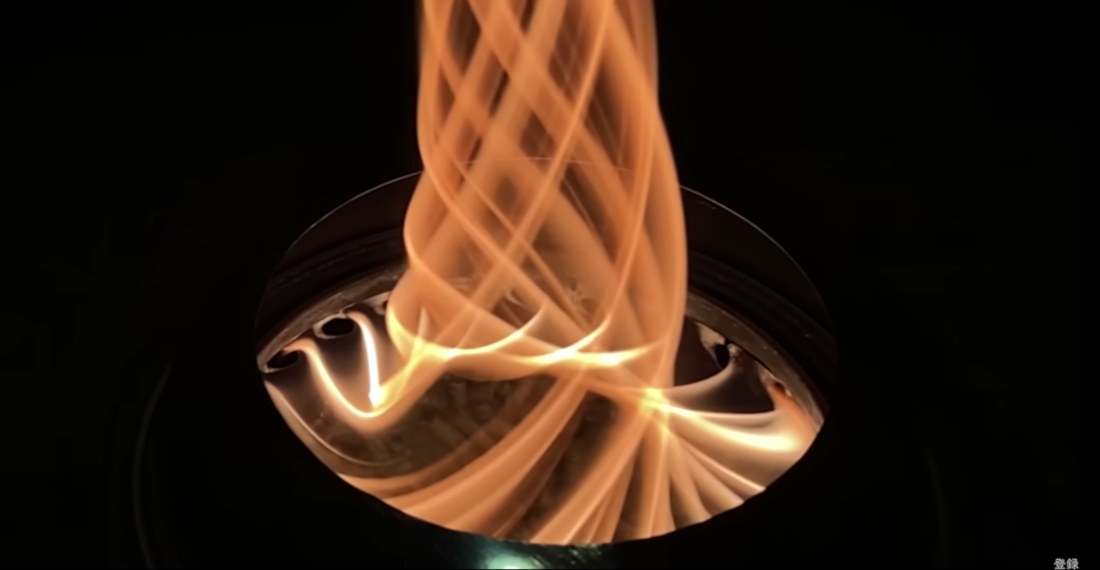 Creating A Woven Flame Fire Tornado