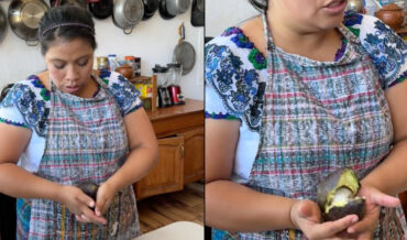 Guatemalan Chef Demonstrates How To Open An Avocado With No Knife