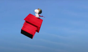 Actual Flying Version Of Snoopy And Doghouse