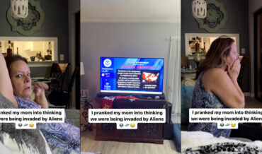 Son Creates Fake News Broadcast To Prank Mom Into Thinking There’s An Alien Invasion