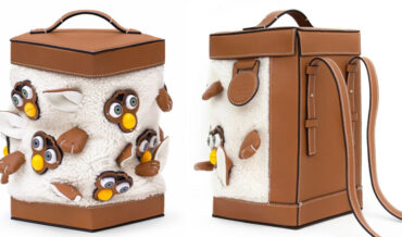 The Furby Chaos Bag, A Fancy Bag Covered With Talking, Moving Furby Faces