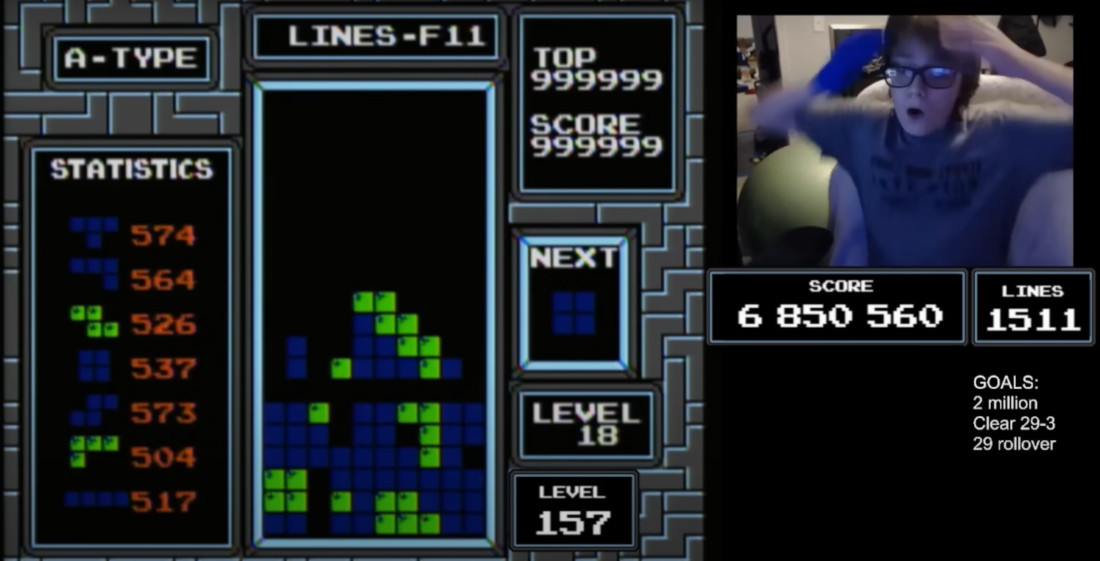 13-Year Old Becomes First To Beat Tetris On The NES