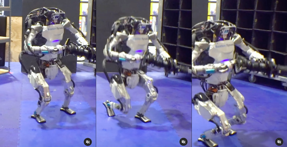 Boston Dynamics ATLAS Humanoid Takes Break From Work To Dance