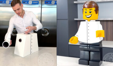 Making A Giant LEGO Minifig Entirely Out Of Chocolate