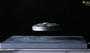 Polish Mint Creates A Levitating, Glow In The Dark Coin